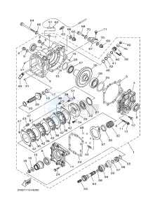 YXE700 YXE70WPAJ WOLVERINE R (B3D5) drawing DRIVE SHAFT