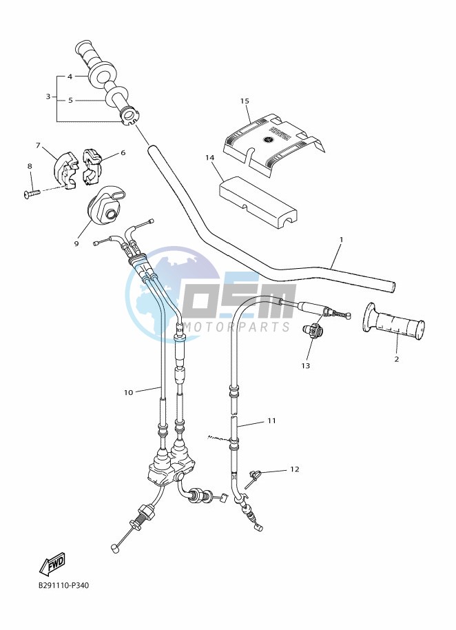 STEERING HANDLE & CABLE