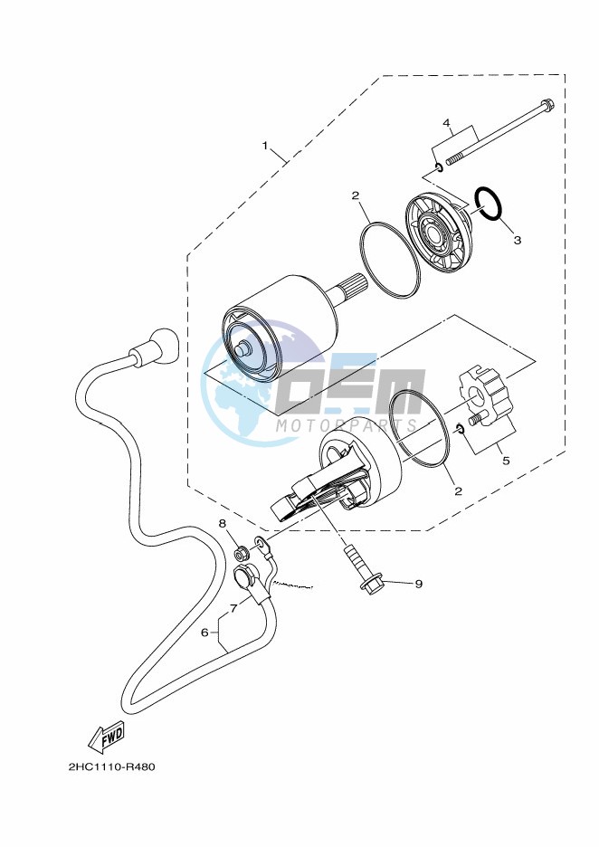 STARTING MOTOR