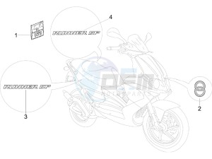 Runner 50 SP SC drawing Plates - Emblems