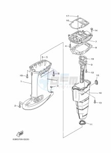 40VEOL drawing UPPER-CASING