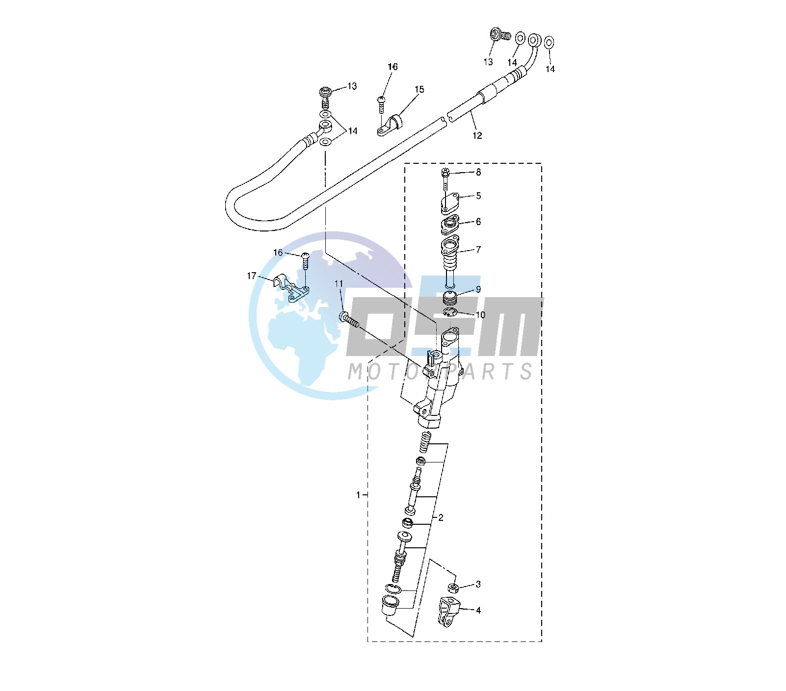 REAR MASTER CYLINDER