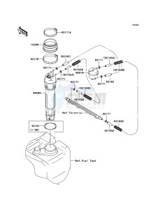 JET SKI STX-15F JT1500A7F FR drawing Fuel Pump