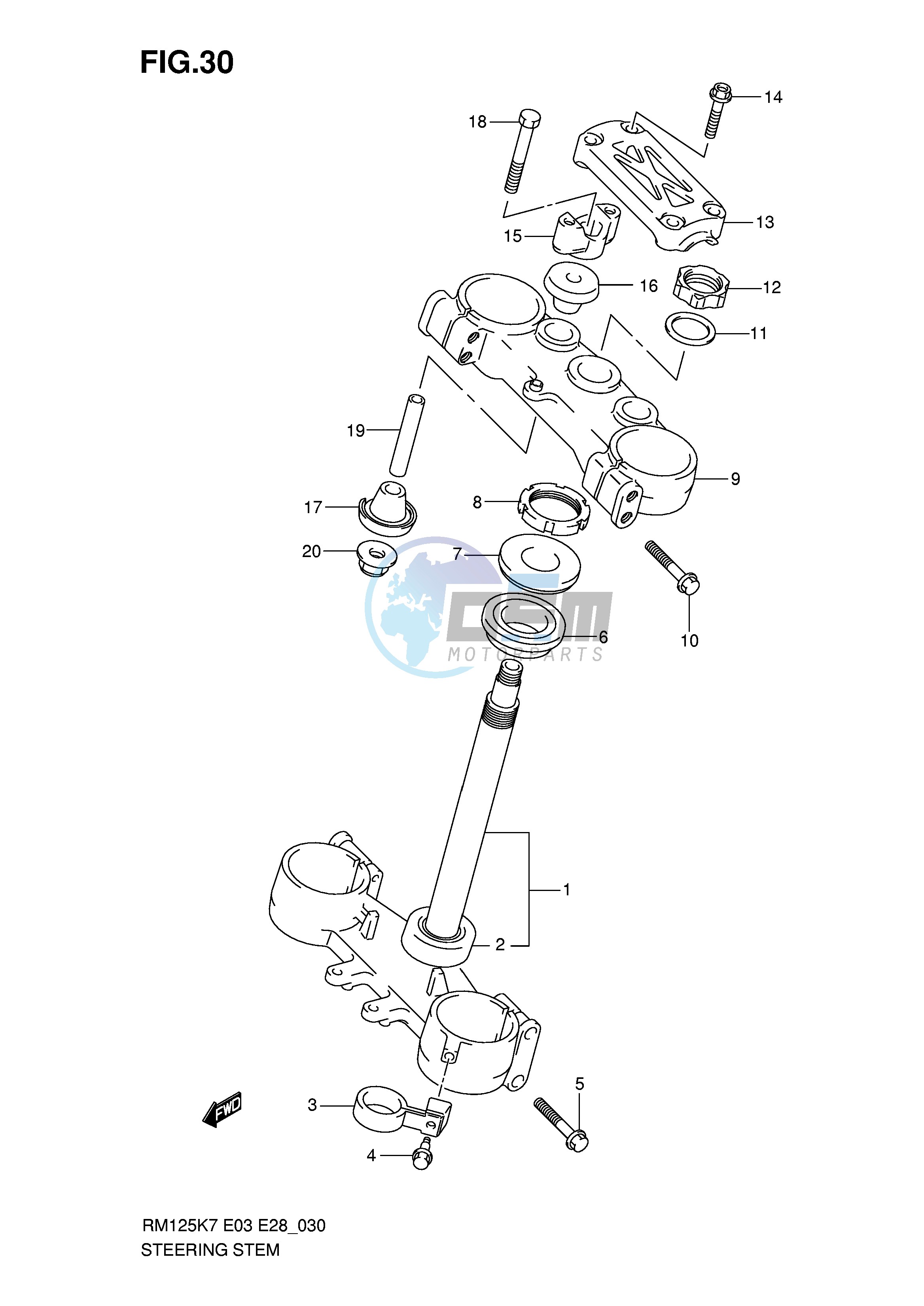 STEERING STEM