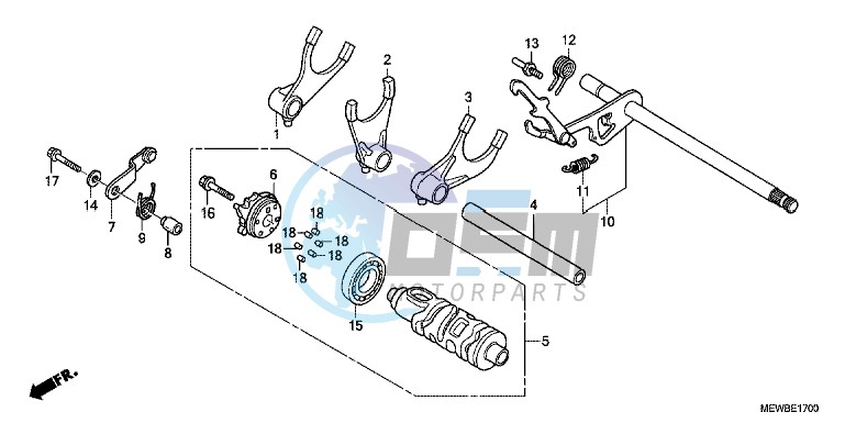 GEARSHIFT DRUM