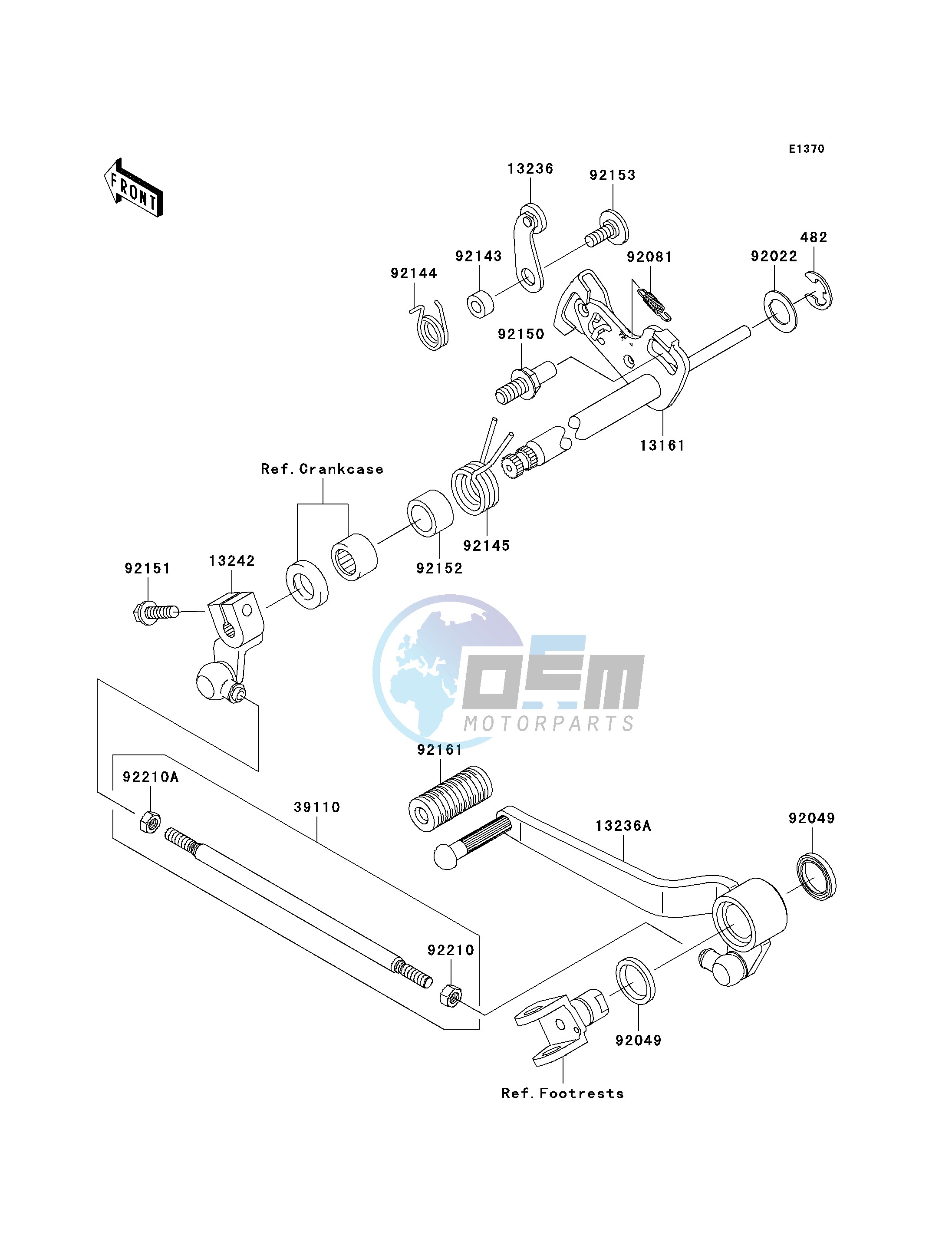 GEAR CHANGE MECHANISM