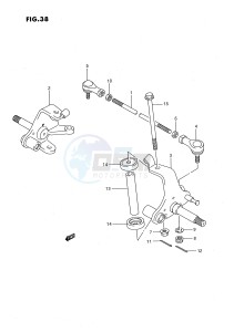 LT-F160 (P28) drawing KNUCKLE ARM