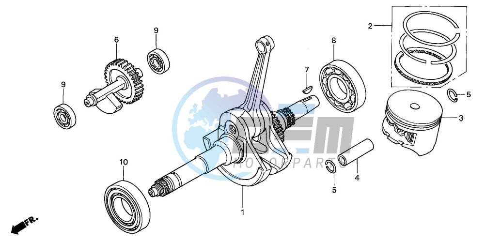 CRANKSHAFT/PISTON