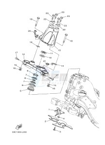 XP500 T-MAX 530 (59CS) drawing STEERING