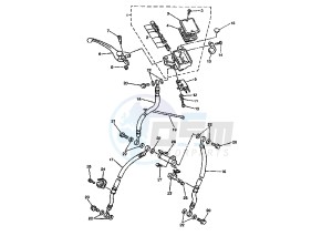 FZS 1000 drawing FRONT MASTER CYLINDER