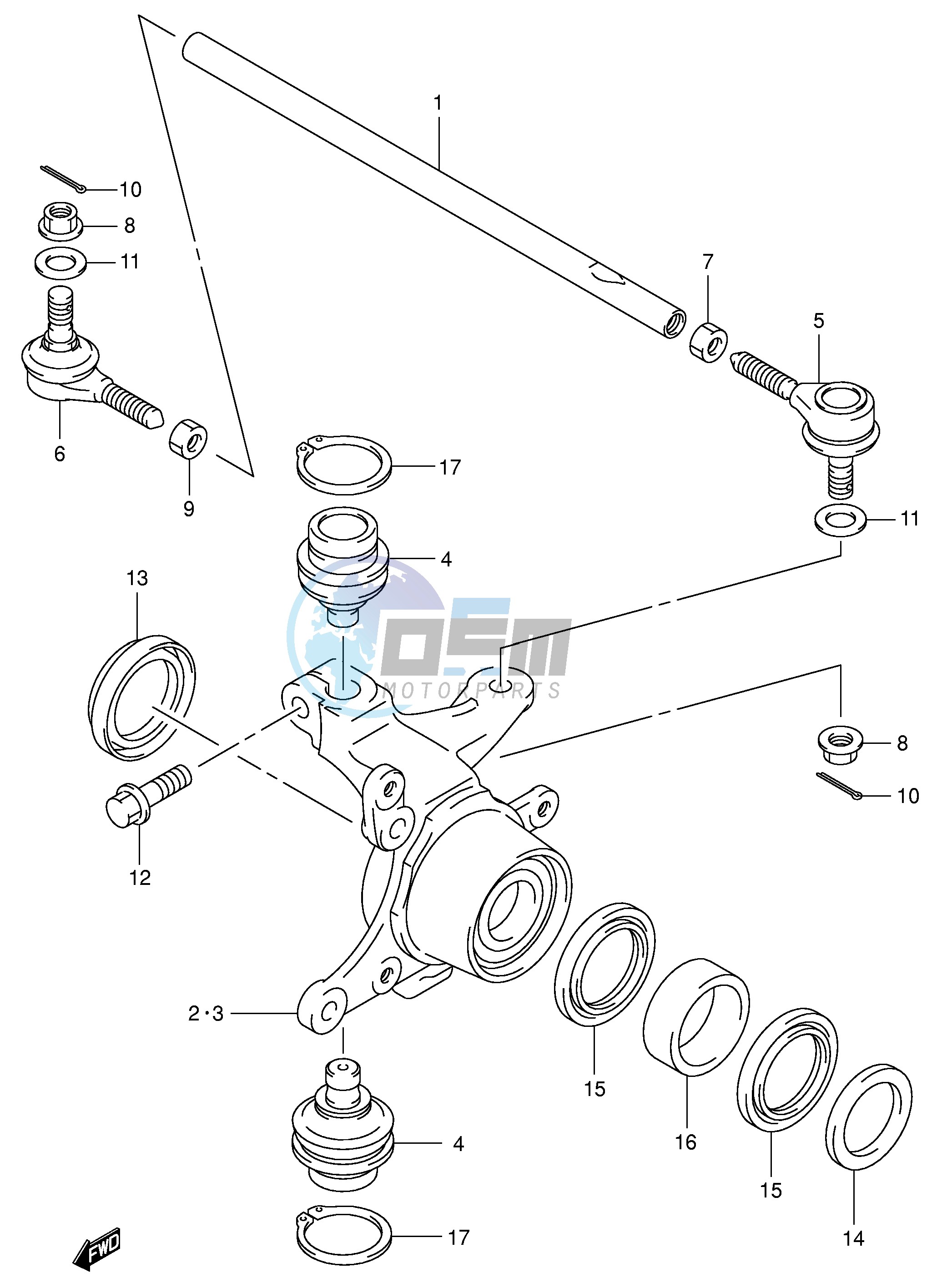 STEERING KNUCKLE