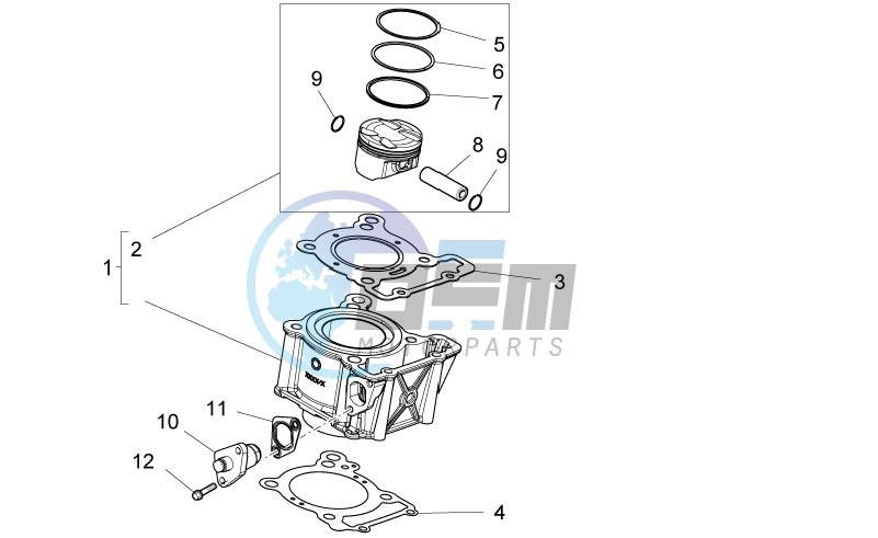 Cylinder - Piston