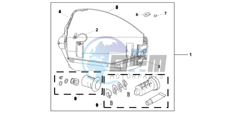 KIT 1KEY *R151CU*