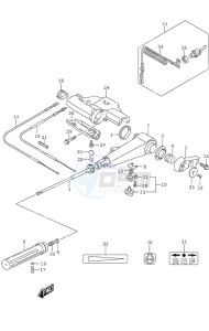 DF 30A drawing Tiller Handle