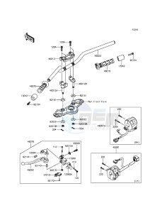 ER-6F EX650EEF XX (EU ME A(FRICA) drawing Handlebar