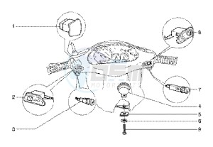 Runner 125 FX 2t drawing Electrical devices