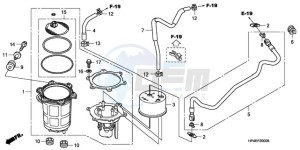 TRX420FPM9 U / 4WD drawing FUEL PUMP