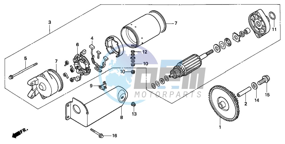 STARTING MOTOR