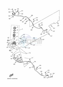 YXF850ES YX85FPSP (BARM) drawing MASTER CYLINDER