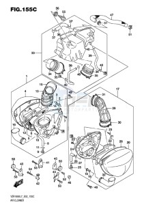 VZR1800BZ BOULEVARD EU drawing AIR CLEANER