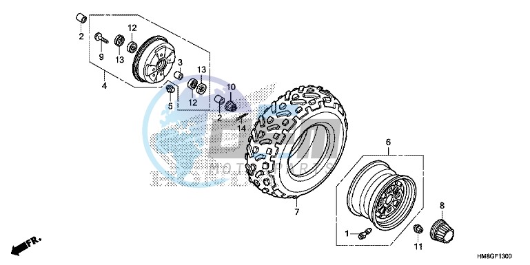 FRONT WHEEL