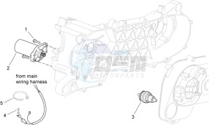 SR 50 carb. my 2014 drawing Starter motor