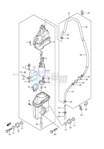 DF 150 drawing Fuel Vapor Separator