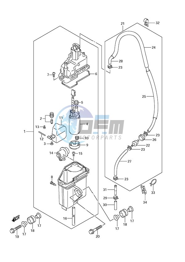 Fuel Vapor Separator