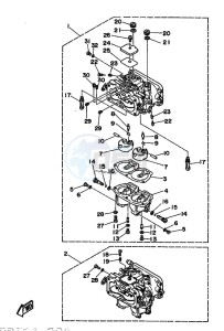 L130BETO drawing CARBURETOR