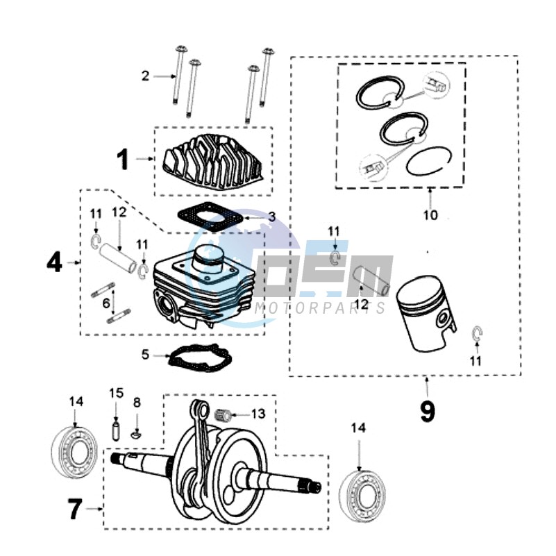 CRANKSHAFT CAST IRON