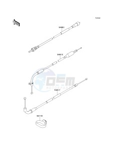 AN 110 C (C6-C7) drawing CABLES