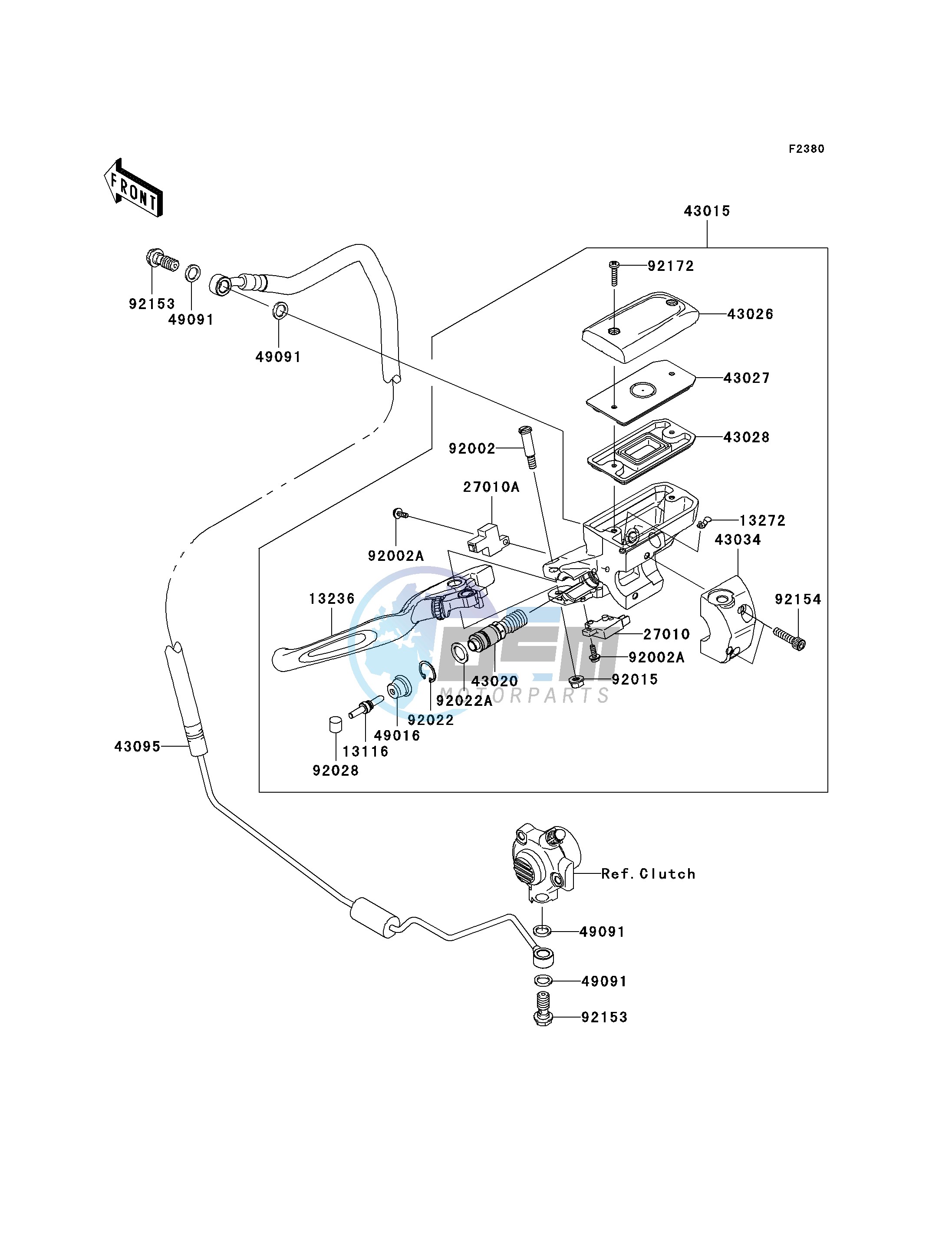 CLUTCH MASTER CYLINDER