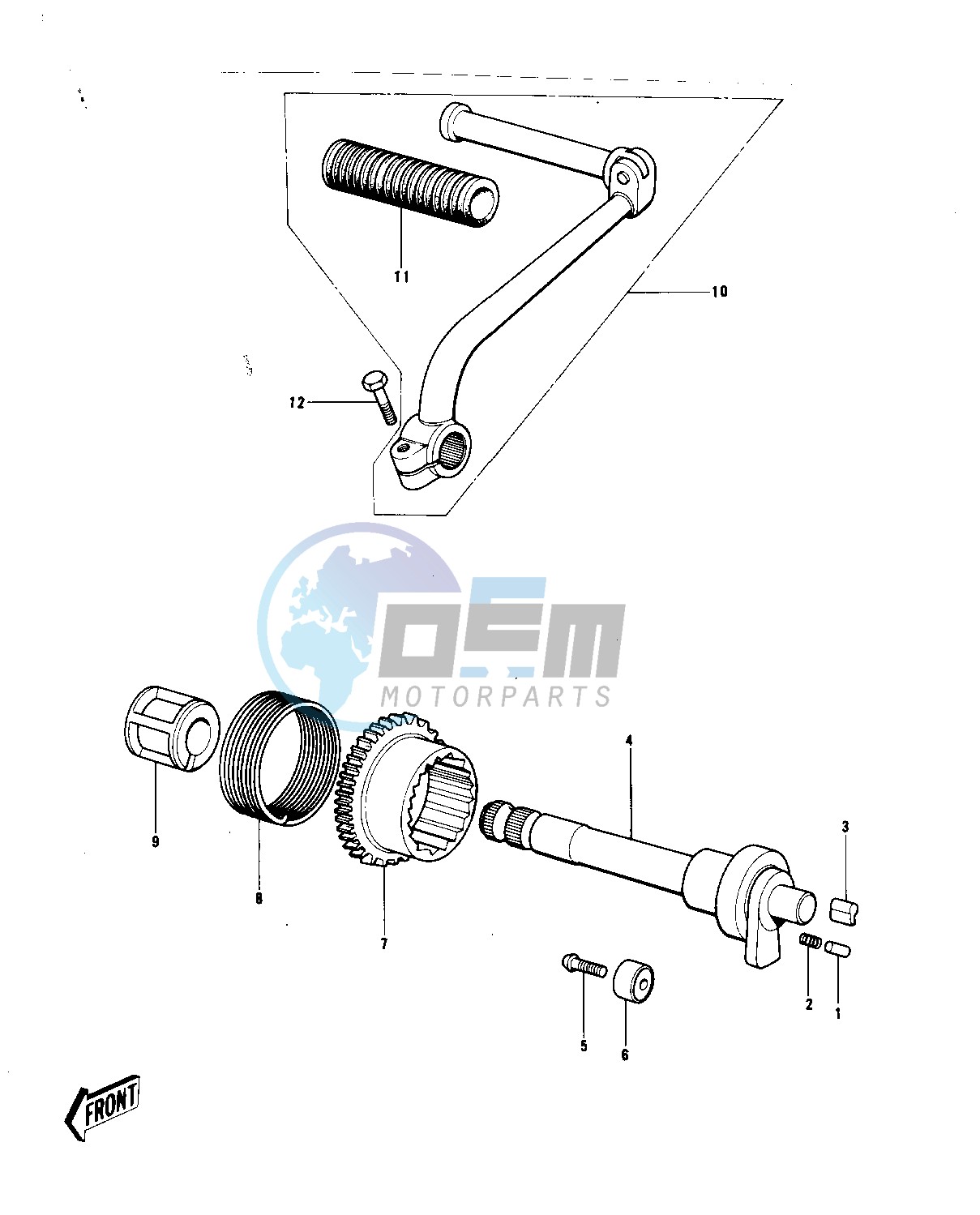 KICKSTARTER MECHANISM