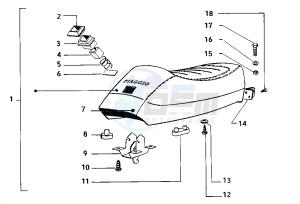 FL2 HP 50 drawing Saddle