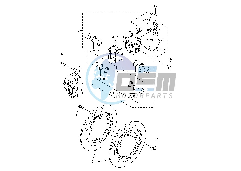 FRONT BRAKE CALIPER