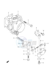 DF 140 drawing Throttle Body