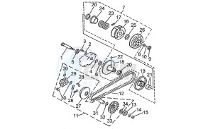 Quasar 50-100 drawing Speed variator with clutch