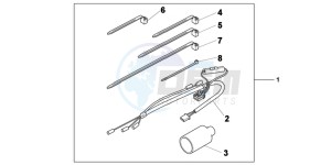 NC700XAC drawing KIT,GRIP HEATERAT