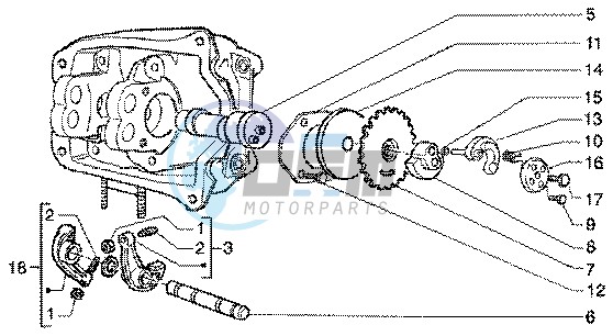 Rocker levers support