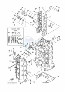 F115AETL drawing CYLINDER--CRANKCASE-1