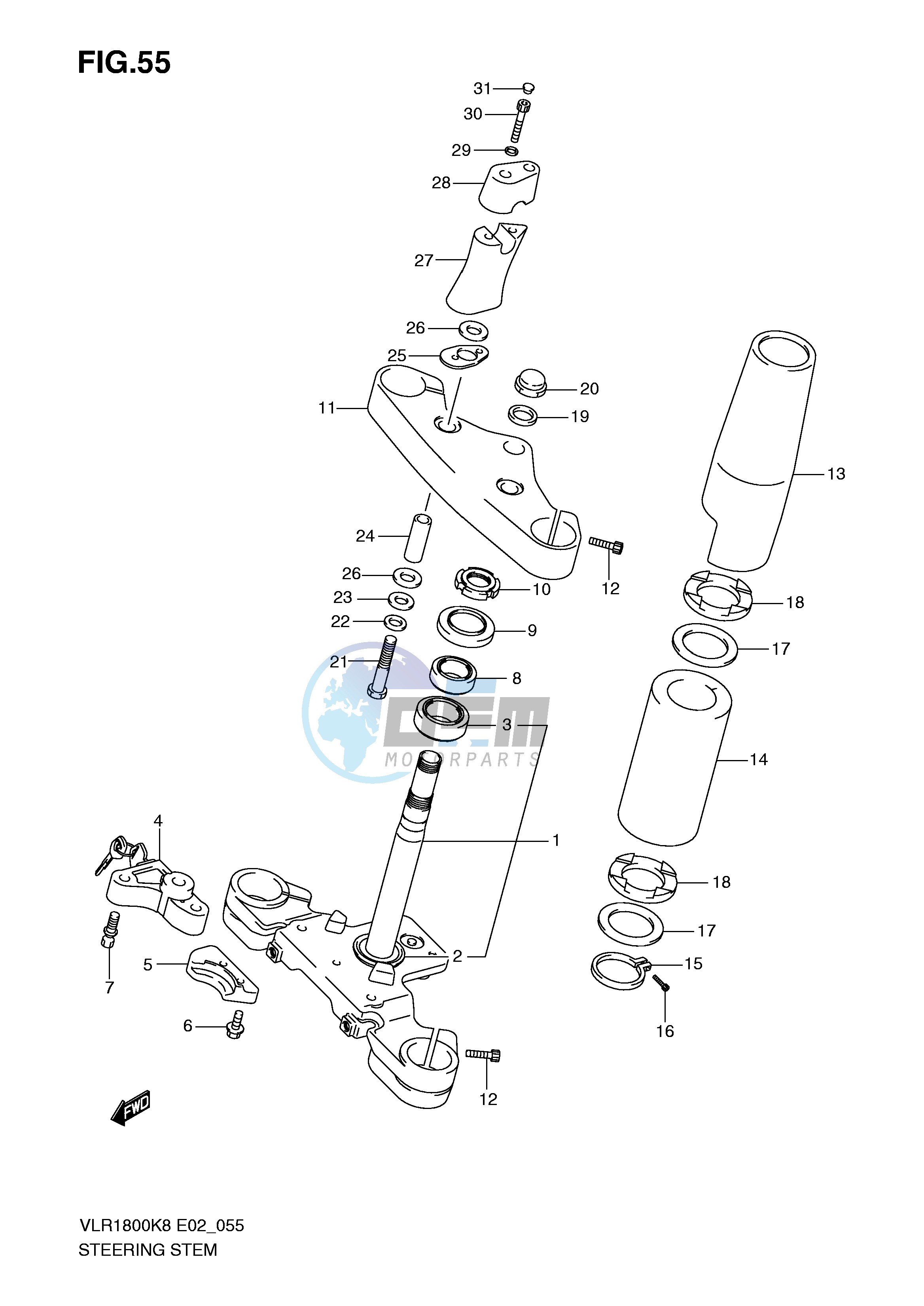 STEERING STEM