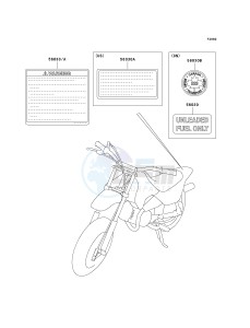 KDX 50 A (A1-A3) drawing LABELS