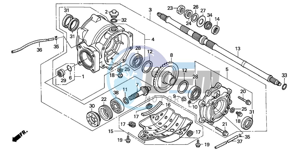 REAR FINAL GEAR