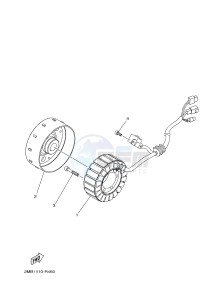 YXE700ES YXE70WPSG WOLVERINE R (BN54) drawing GENERATOR