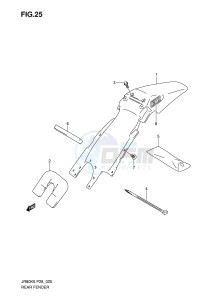 JR80 (P28) drawing REAR FENDER