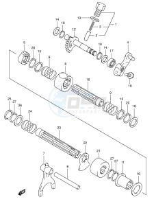 LT-F400 (E24) drawing GEAR SHIFTING (2)