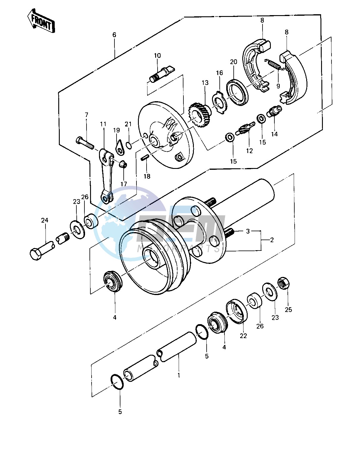 FRONT HUB_BRAKE