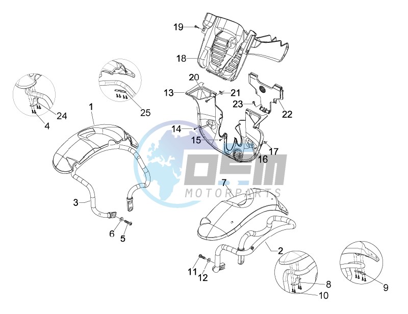 Wheel housing - Mudguard