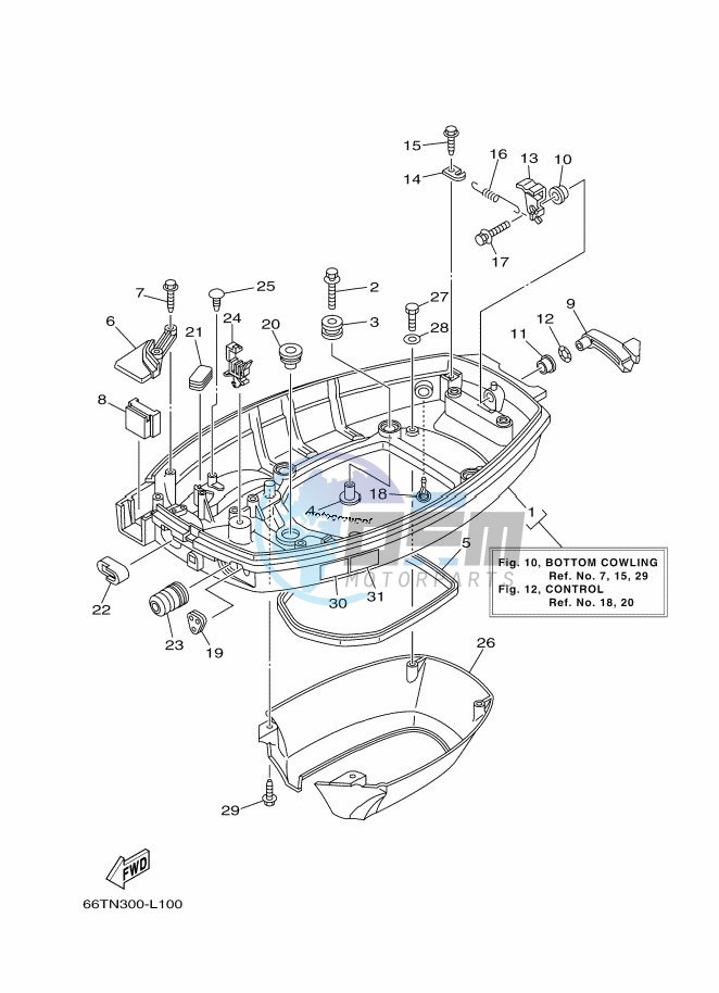 BOTTOM-COWLING