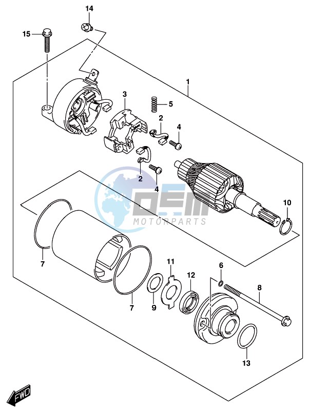 STARTING MOTOR